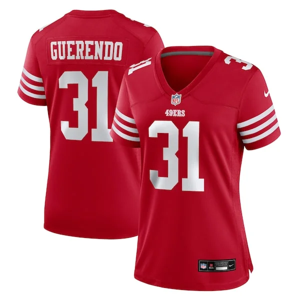 Performance San Francisco 49ers Game Jersey - Premium Scarlet NFL F...