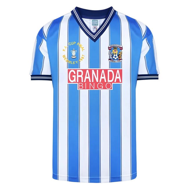 Coventry 1987 FA Cup Final Retro Top