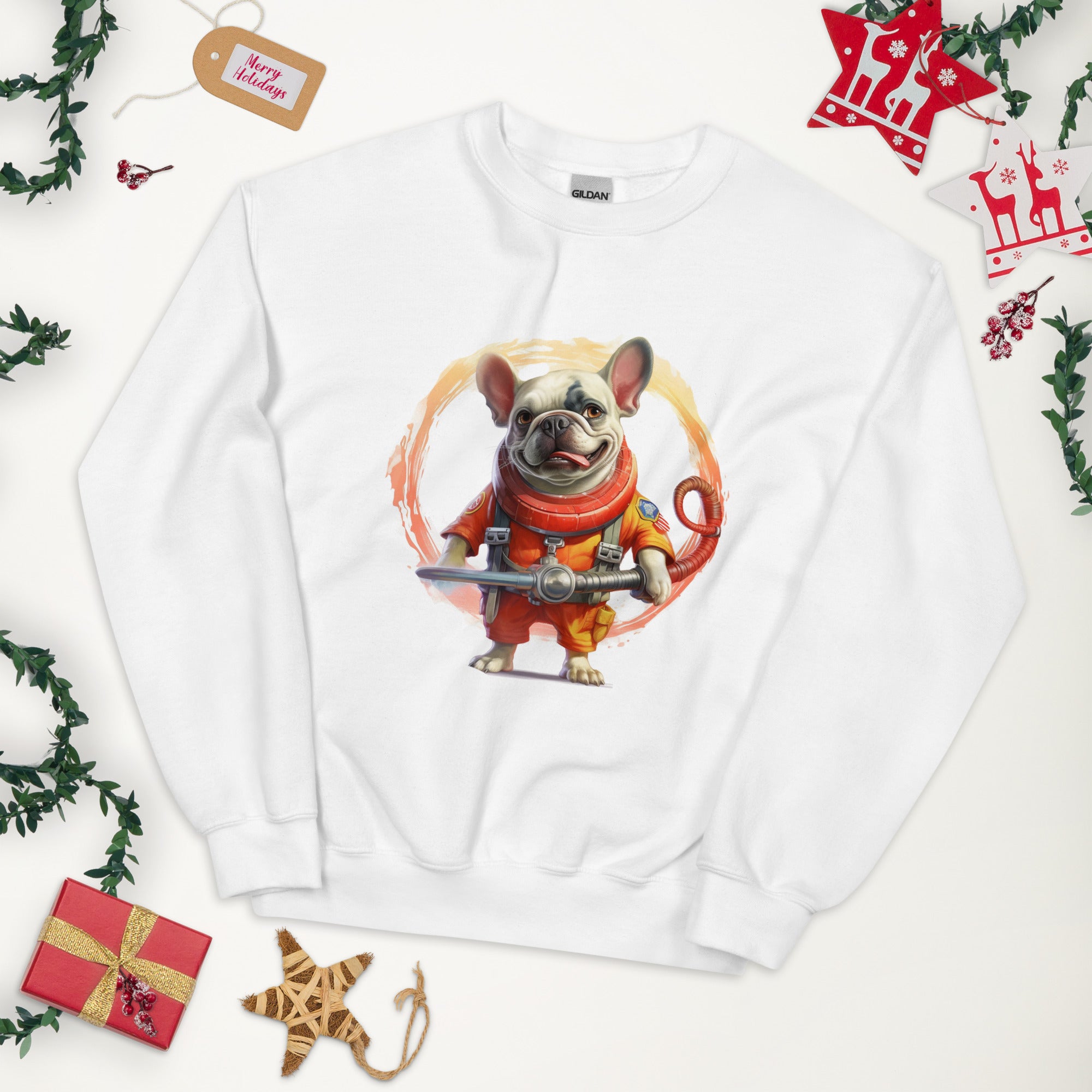 Lifestyle-Driven Neurofire - French Bulldog Firefighter Inspired Crew...