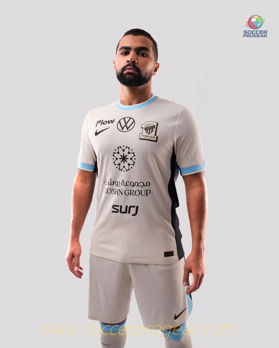 Al Ittihad Away Team Jersey 2025-26 Edition