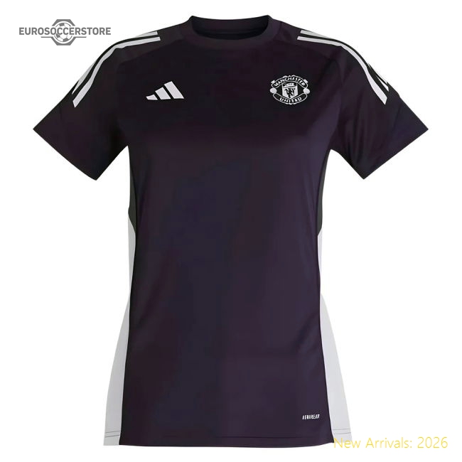 2025-2026 Man Utd Training Jersey (Aurora Plum) - Womens (Garnacho 17)
