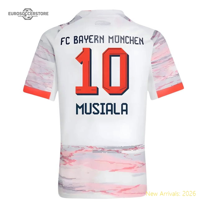 Performance 2025-2026 Bayern Munich Away Shirt (Kids) (Musiala 10)