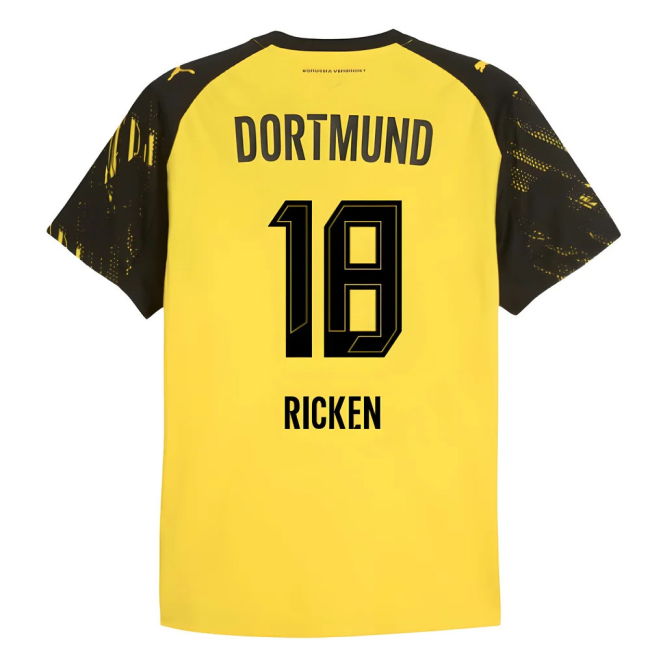 Borussia Dortmund Classic Home Jersey 2025-2026