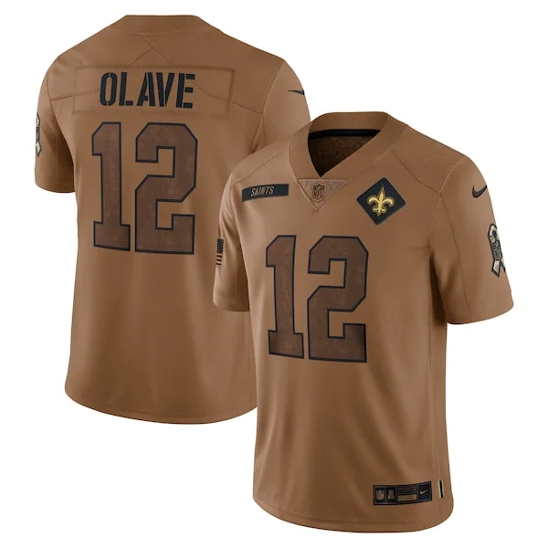 Authentic NO Saints Limited Jersey - Brown | NFL Fan Apparel