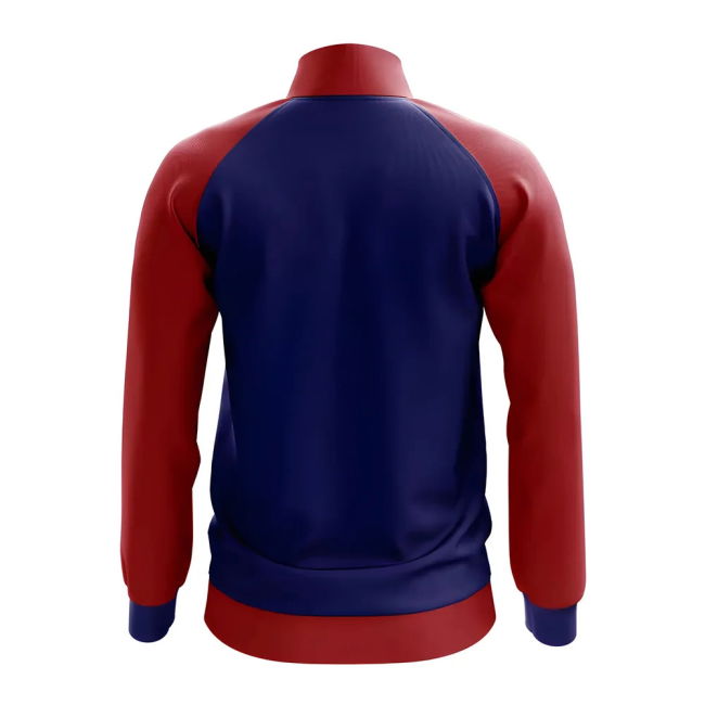 Performance-Driven Gambia Concept Football Track Jacket (Blue)