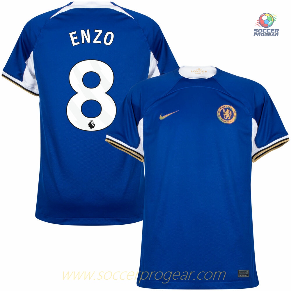 Chelsea Home Shirt 2023 2024 Enzo Fernandez