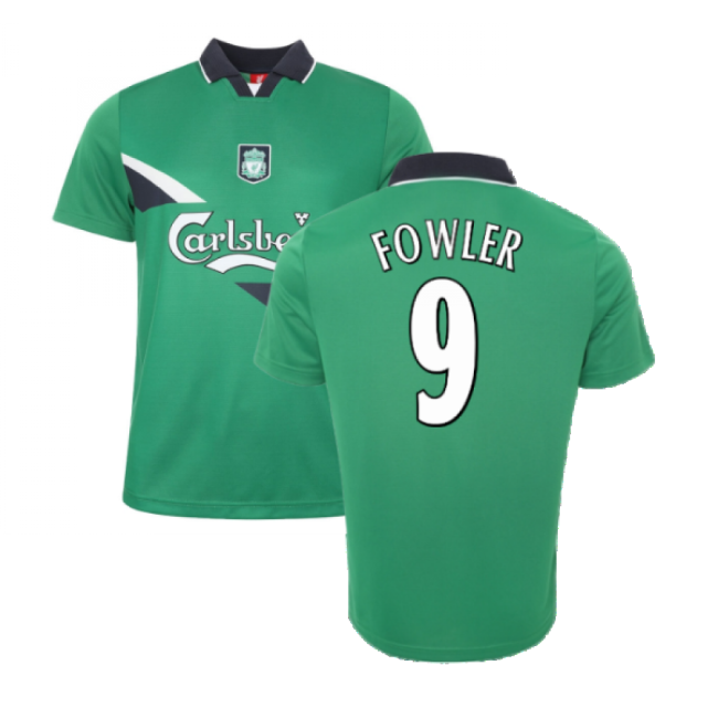 1999-2000 Liverpool Shirt (FOWLER 9) (FOWLER 9) | Premium