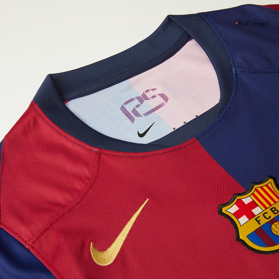 Barcelona Home Soccer Jersey 2024/25-Spotify Logo Without TextAuthenti