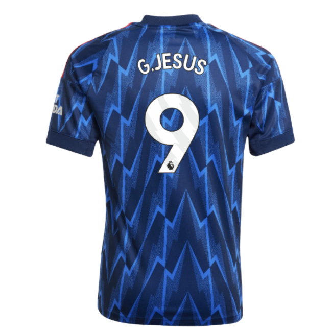 Official Arsenal Arsenal Away Shirt Kids G Jesus #9 Pro Series 202...