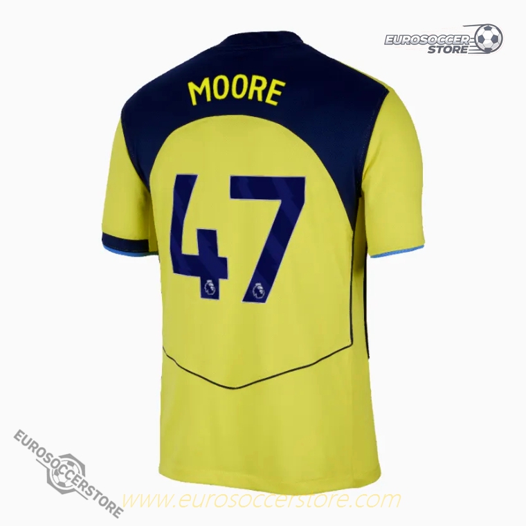 Tottenham Hotspur 25-26 Third Version MOORE 47 Football Jersey