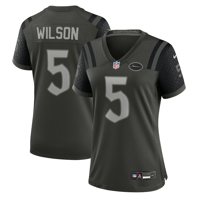 None Garrett Wilson NY Jets Victory Premium-Quality Jersey Football Ap