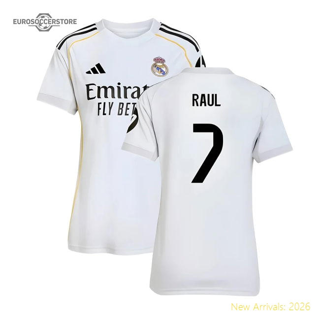 Exclusive Football Team Womens Jersey Raul 2025-2026 Aeroready