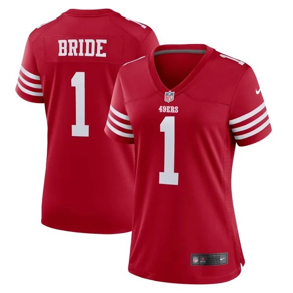 Performance San Francisco 49ers Game Jersey - Premium Scarlet NFL F...