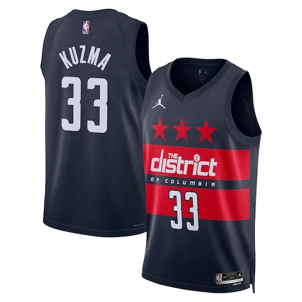 Kyle Kuzma WAS Swingman Jersey - Budget-Friendly - Licensed Product