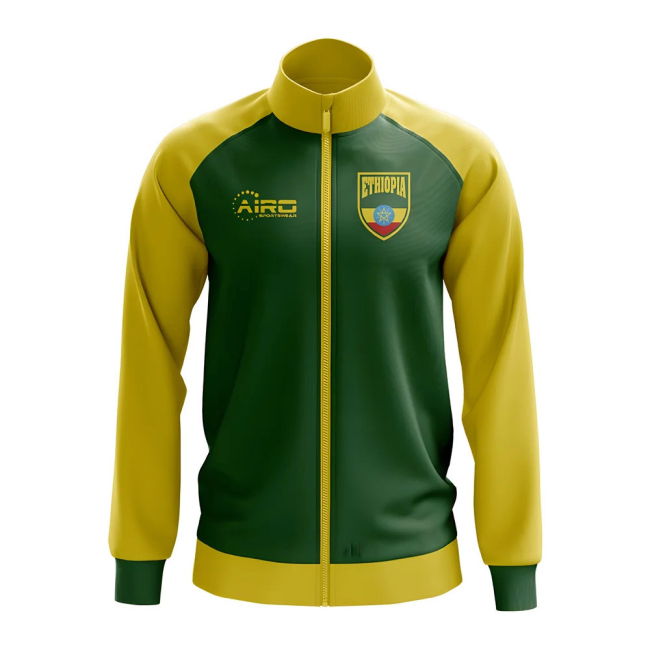 World-Class Elite Ethiopia Concept Football Track Jacket (Green)
