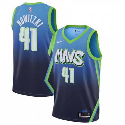 Nike Mavericks Blue Dallas Mavericks #41 Jersey - Great Value
