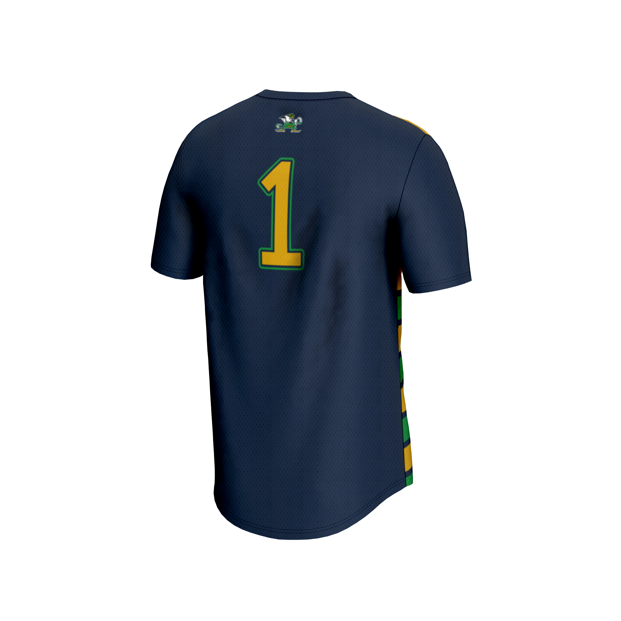 [NJP] Notre Dame Fighting Irish GameDay Greats Unisex Lightweight Soccer Fashion Jersey - Navy