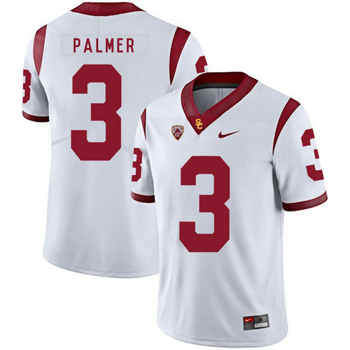 Men's None White 2024 official licensed Carson Palmer #3 high quality