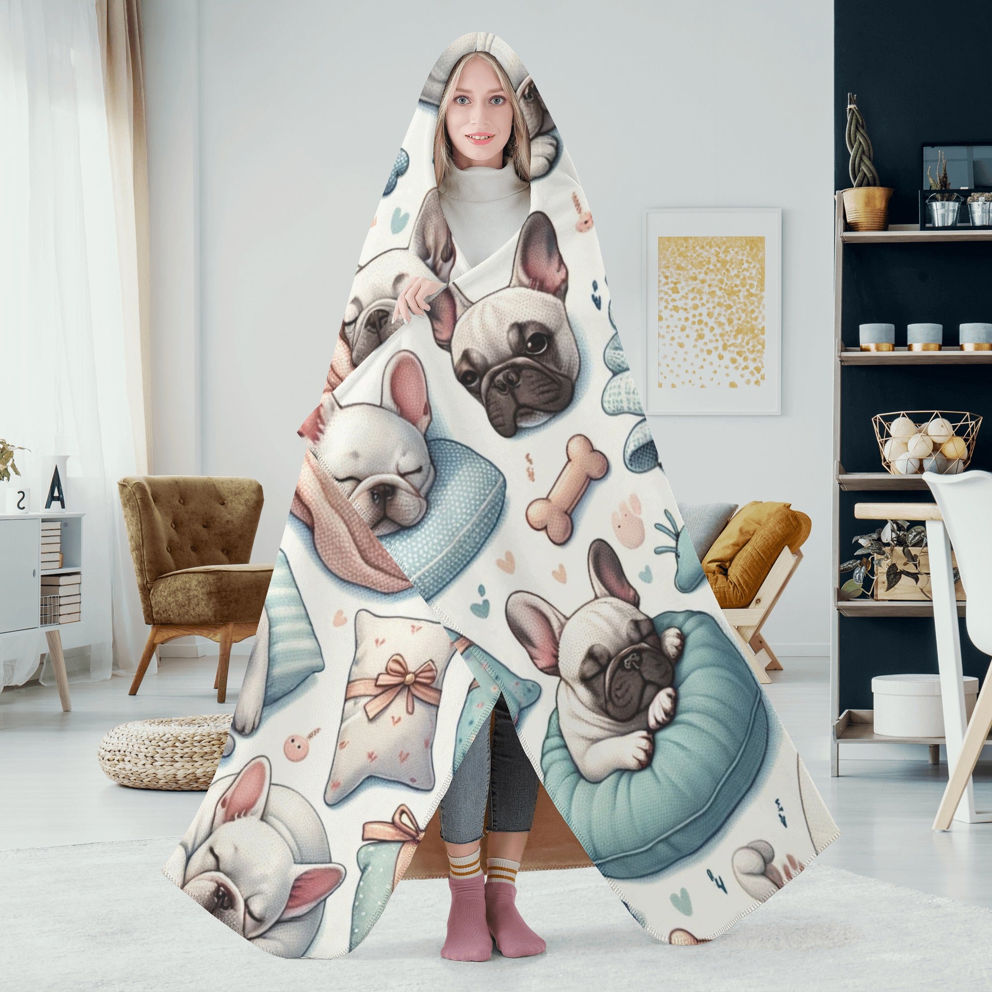 Ross - Hooded Blanket