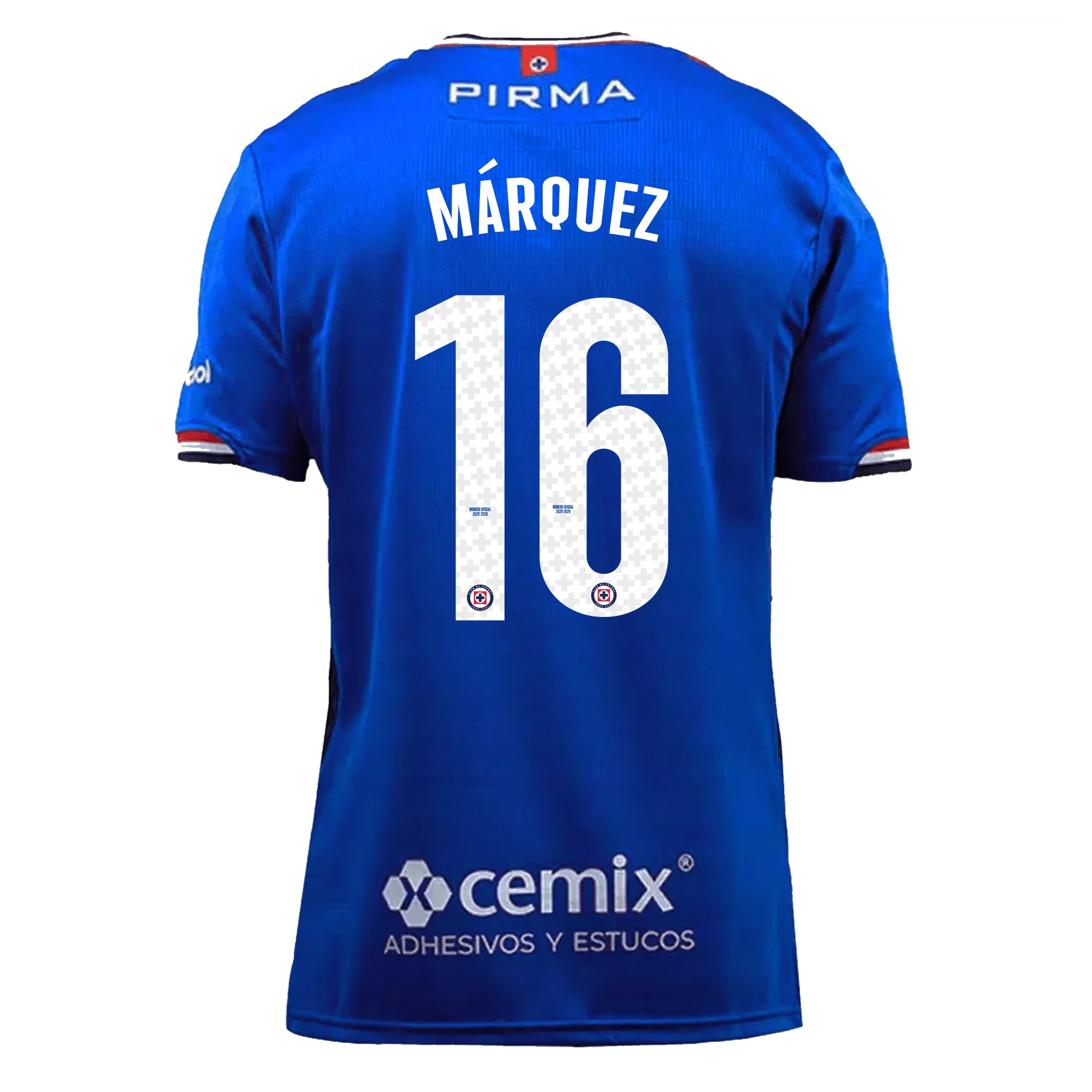 Cruz Azul Azul 2025-2026 UCL Home Jersey – Authentic Shirt