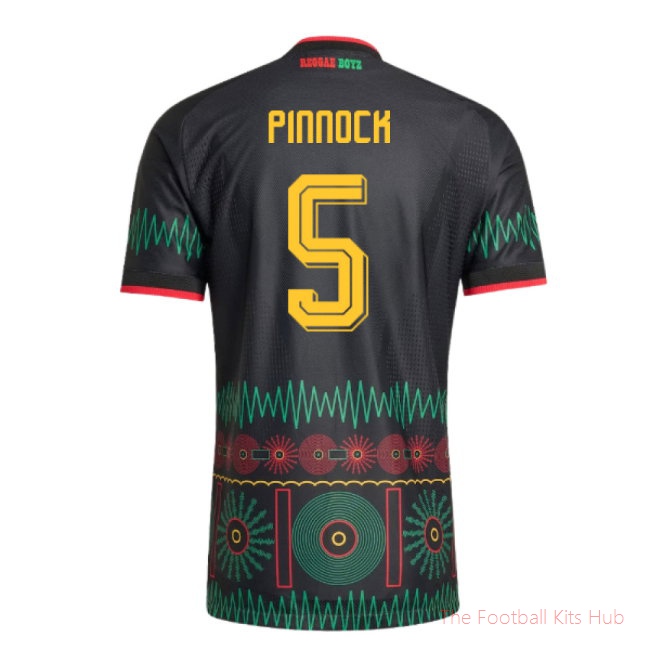 2026-2027 Jamaica Authentic Away Shirt (Pinnock 5)