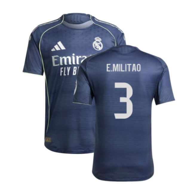 Official 2025-2026 Real Madrid Away With Classic Design