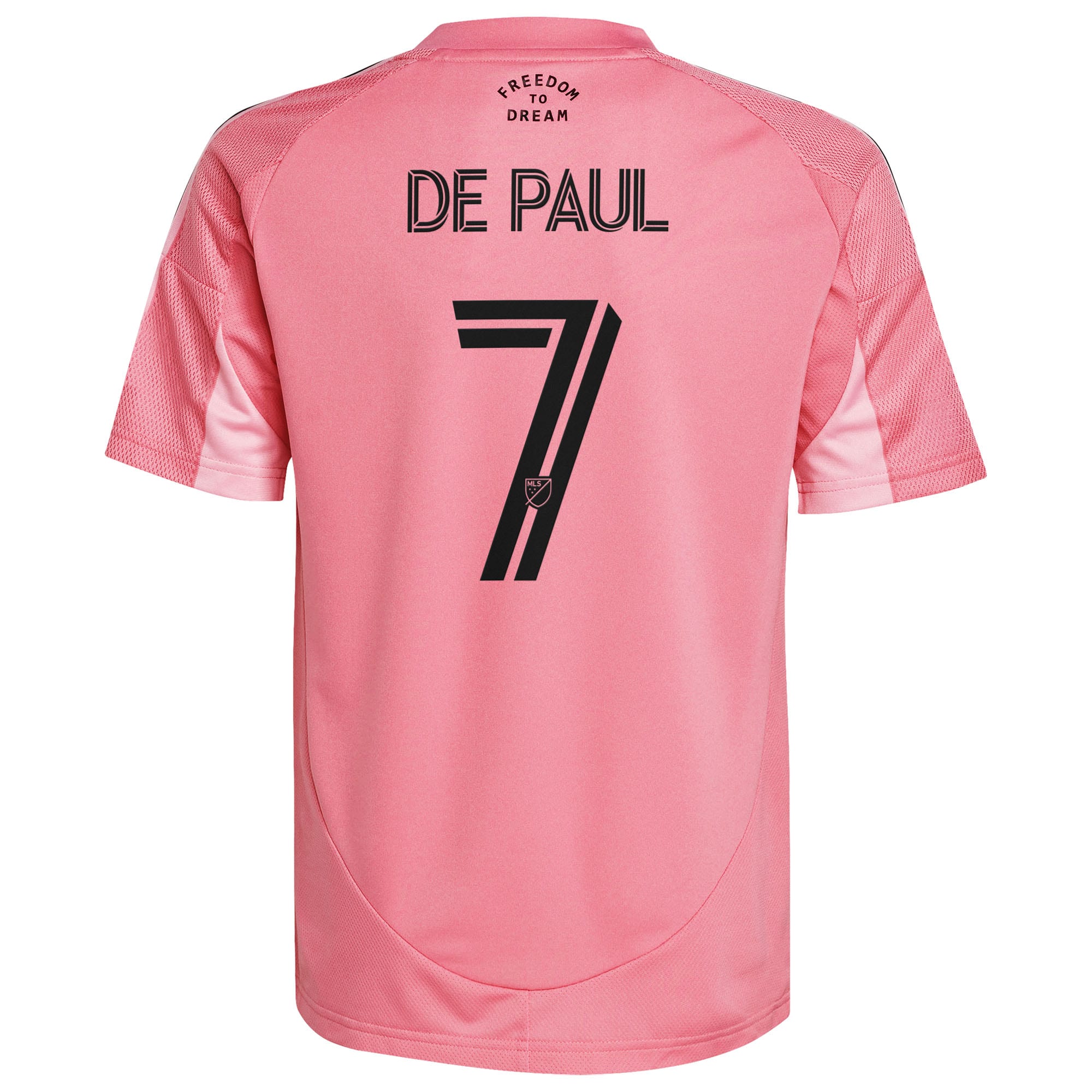 [SJH] Rodrigo De Paul Inter Miami CF Youth 2025 Euforia Replica Player Jersey - Light Pink