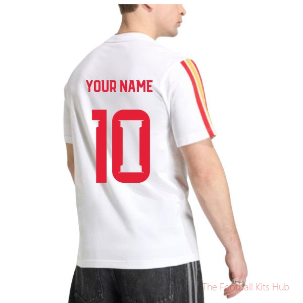 [LK] 2026/27 Spain DNA Tee (White) (Your Name)