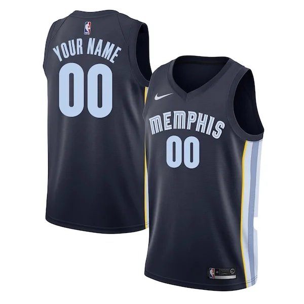 Memphis Grizzlies MEM Swingman Jersey - genuine fashionable - Navy