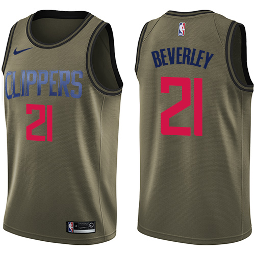 LAC Green Nike A. Clippers #21 NBA Jersey Basketball Jersey Basketball Jersey