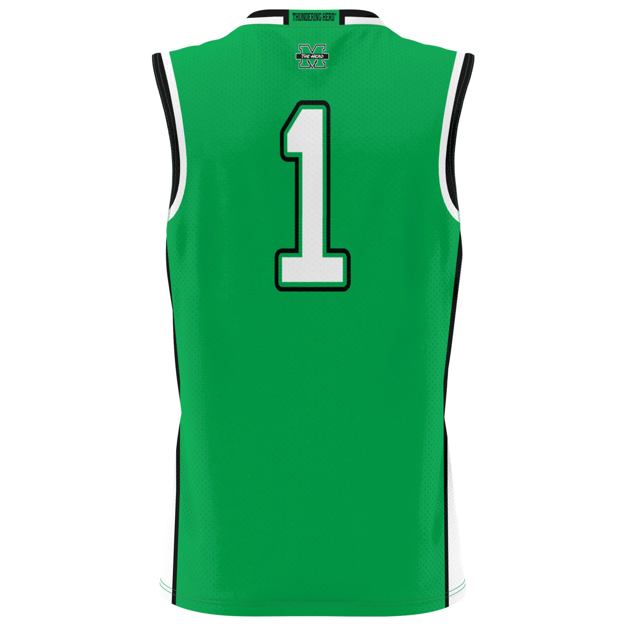 [NJP] Marshall Thundering Herd GameDay Greats Youth Lightweight Basketball Fashion Jersey - Kelly Green