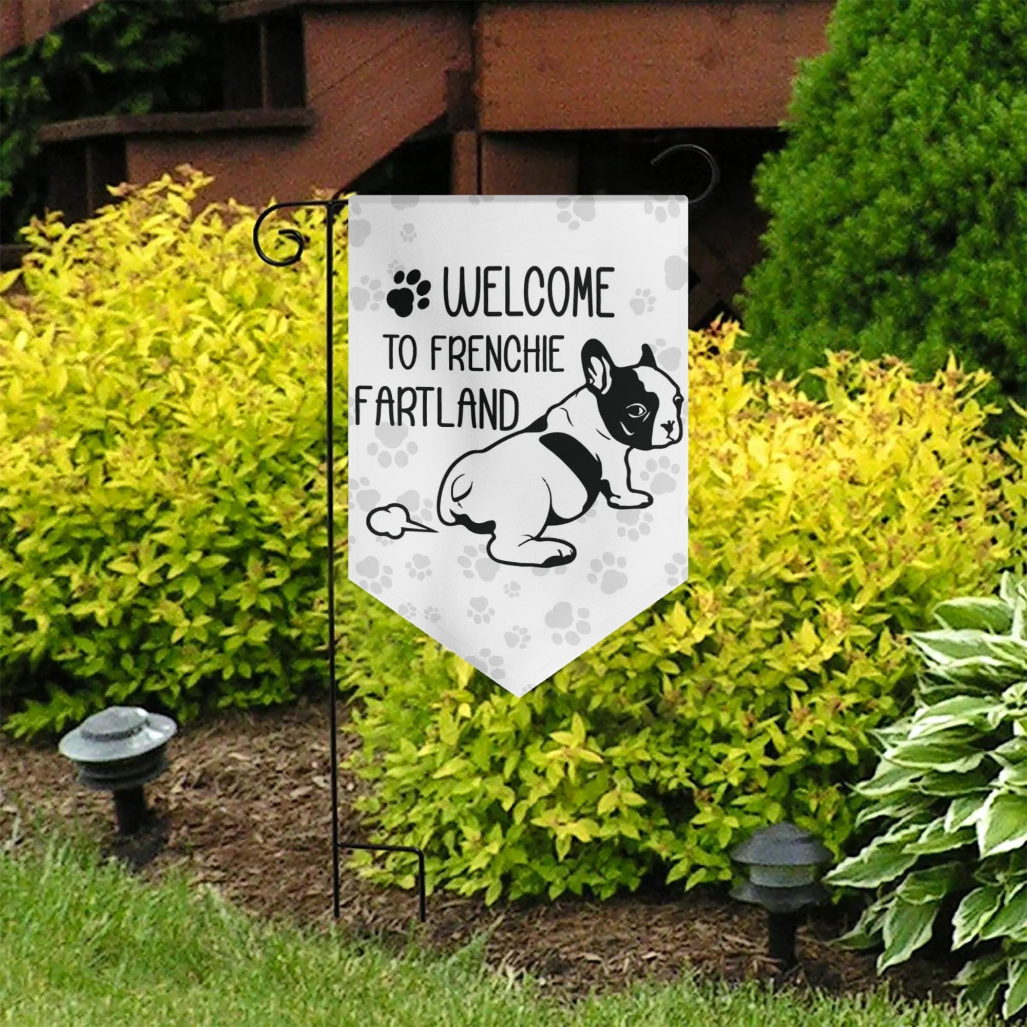 Maple - Frenchie Garden Flag Banner Indoor Use | Safe For Paws