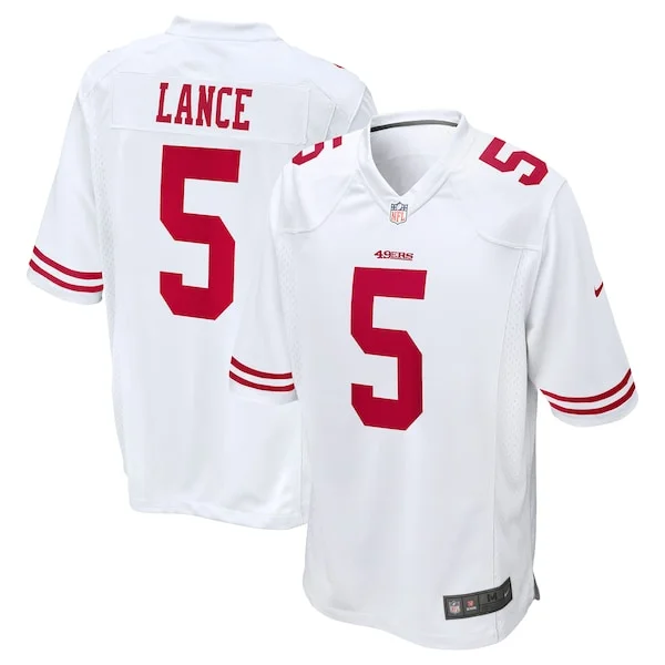 San Francisco 49ers Game NFL Jersey - White | Performance Football ...