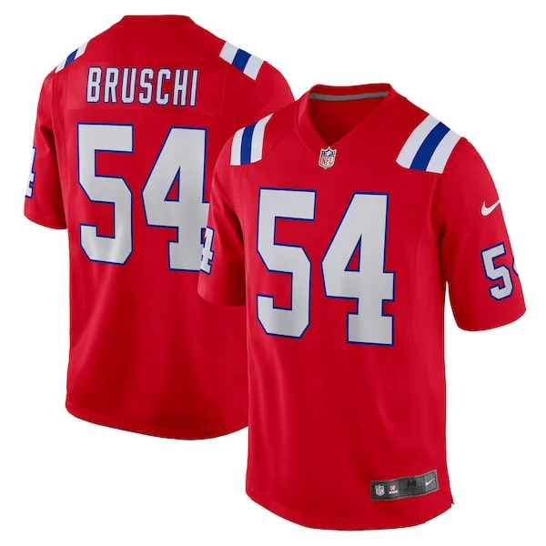 New England Patriots Game NFL Jersey - Red | Game-Day Football Apparel