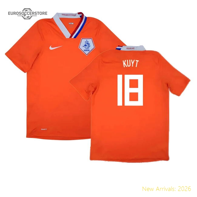 Holland 2008 Home Jersey Shirt Football Fan Apparel Match Day Game Day Football Fan Gear