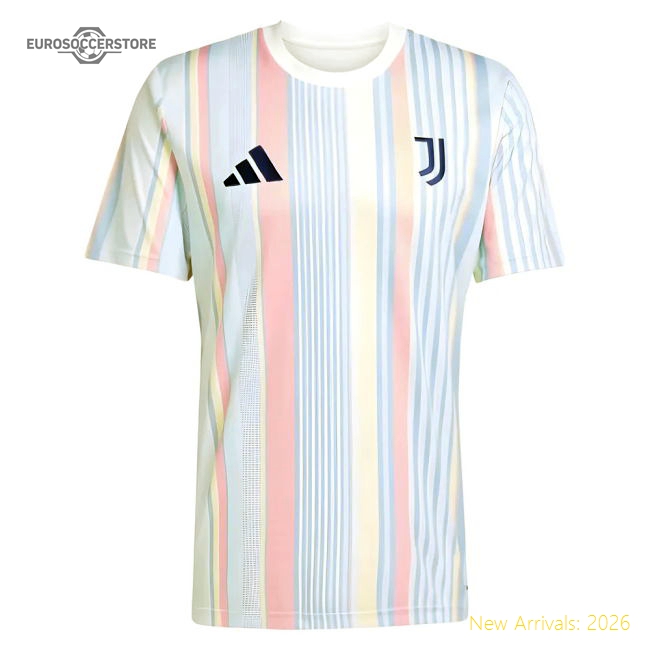 Premium-grade 2025-2026 Bianconeri Pre-match Shirt (white)