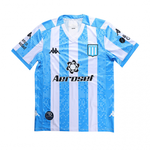 Comfort Fit Racing Atletico Argentina 20-21 Home Blue Soccer Jersey