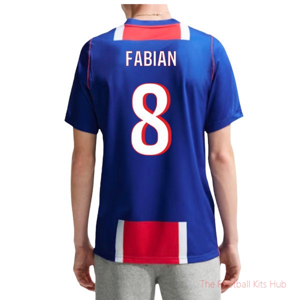 PSG Paris Saint Germain 2026-2027 Home Shirt (Fabian 8)
