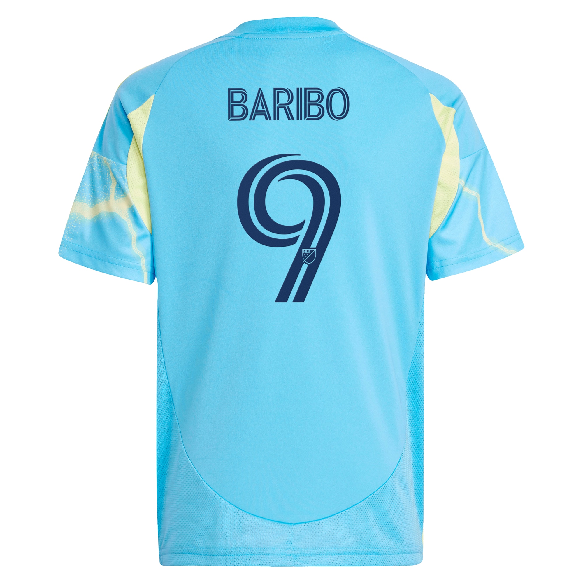 [SJH] Tai Baribo Philadelphia Union Youth 2025 The Voltage Kit Replica Player Jersey - Blue