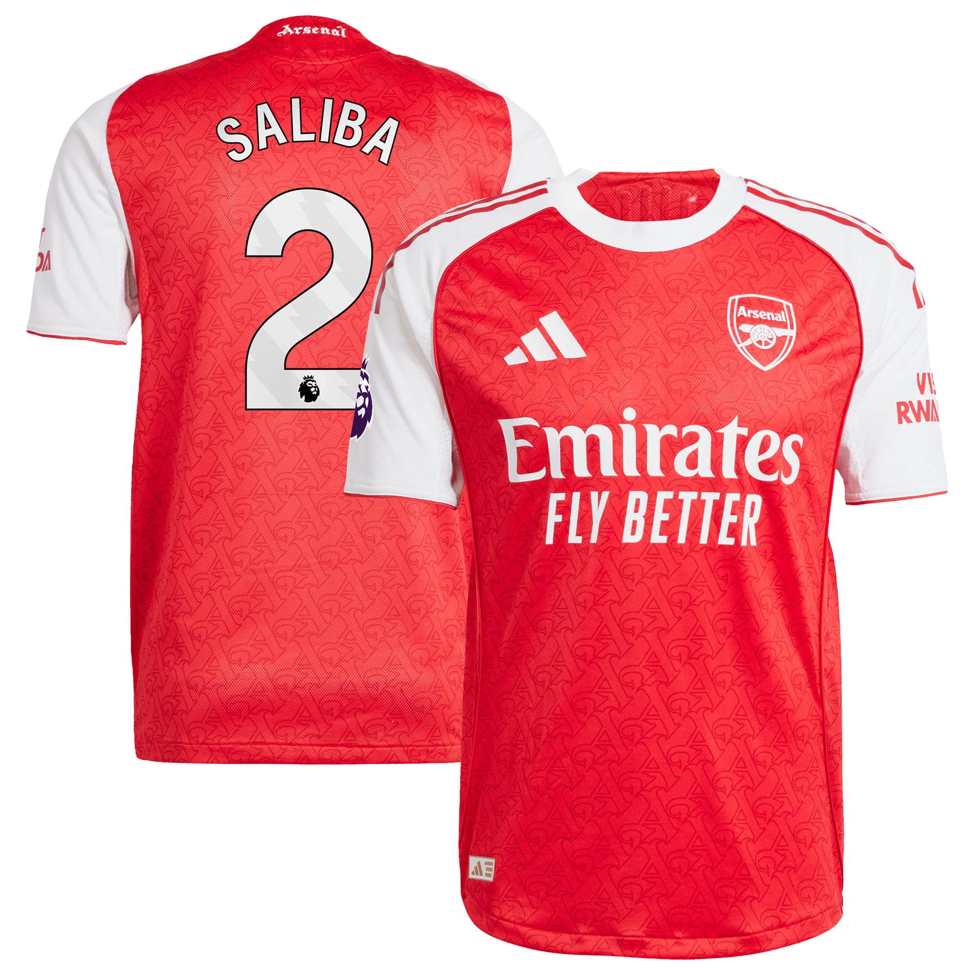 Arsenal Men's 2025 Official Authentic Jersey - Authentic Jersey