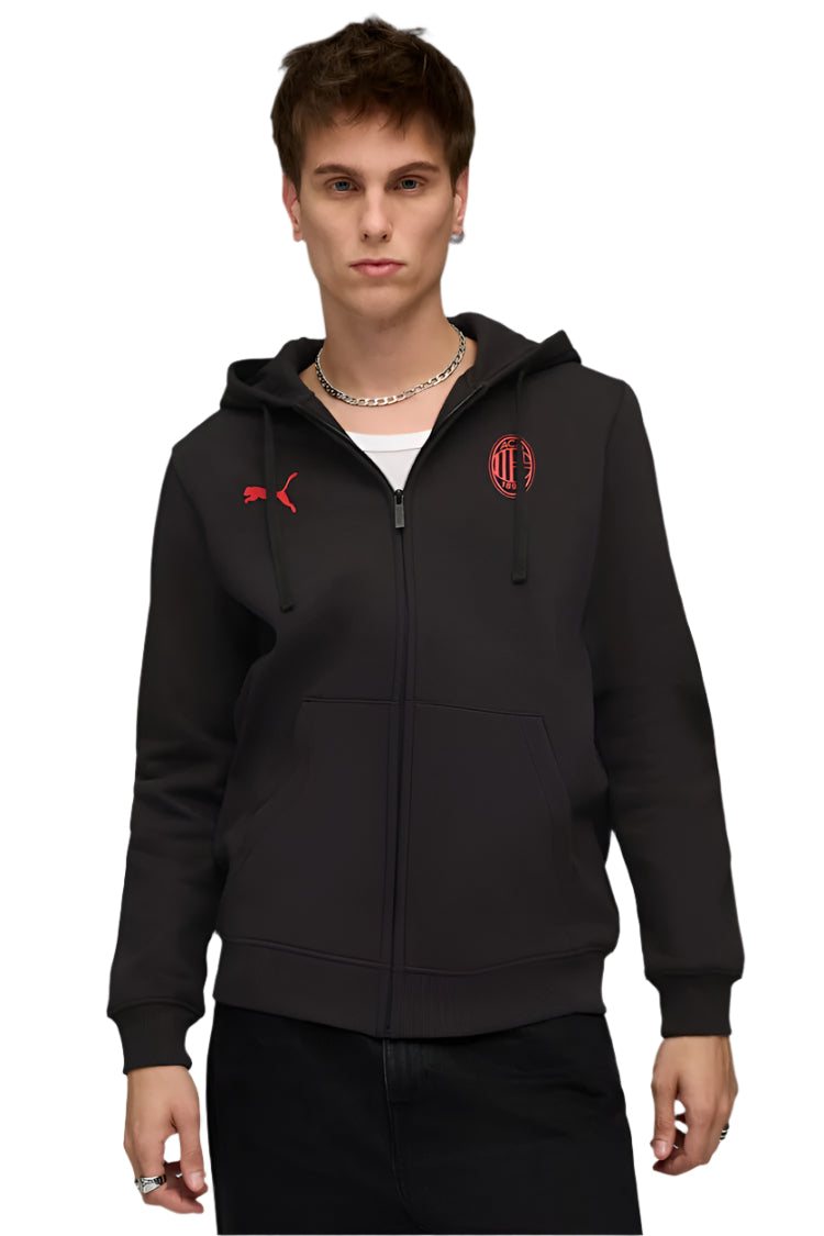 AC Milan Hooded 2025-2026 UCL Home Jersey – Authentic Shirt