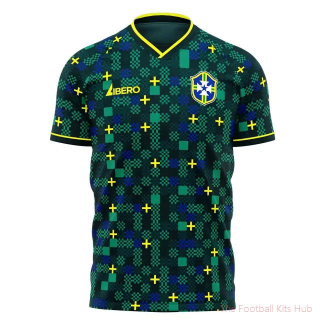 Brazil 2025-2026 Third Concept Football Kit (Libero)