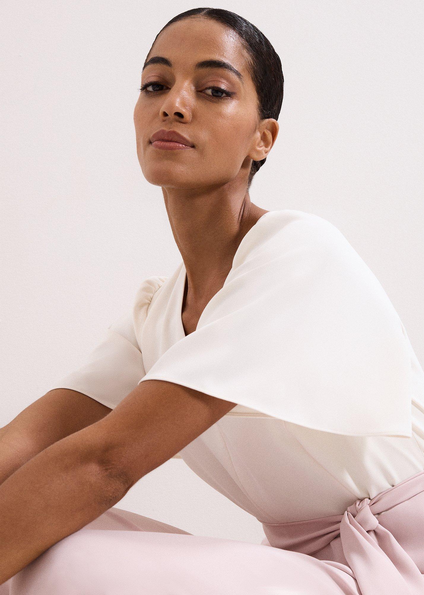 Petite Kallie Short Sleeve Jumpsuit