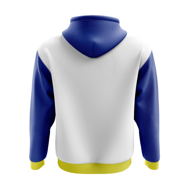 Premium Buryatia Concept Country Football Hoody (White)