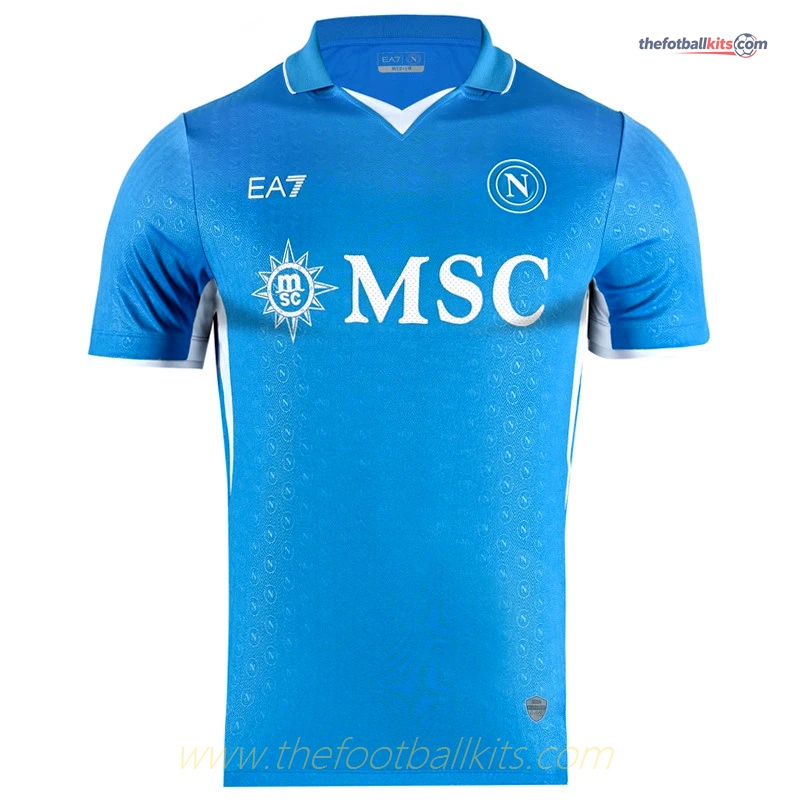 Authentic Napoli Home Soccer Football Shirt 2024-2025 Collection