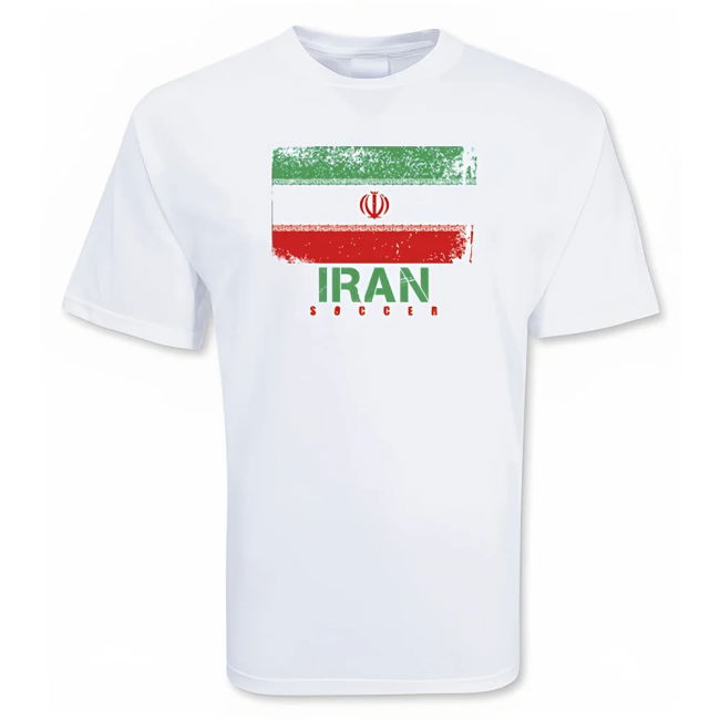 Performance-Driven Iran Soccer T-Shirt Climate-Control Fan-Favorite