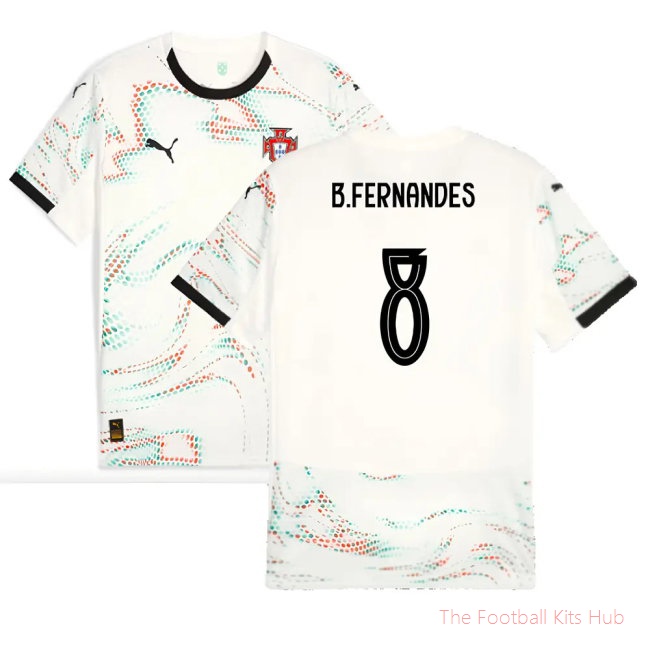 [EFS] 2025/26 Portugal Away Shirt (B.Fernandes 8)