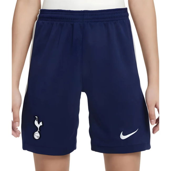 Spurs Licensed 2025-2026 Tottenham Home Shorts (Navy) - Kids Size