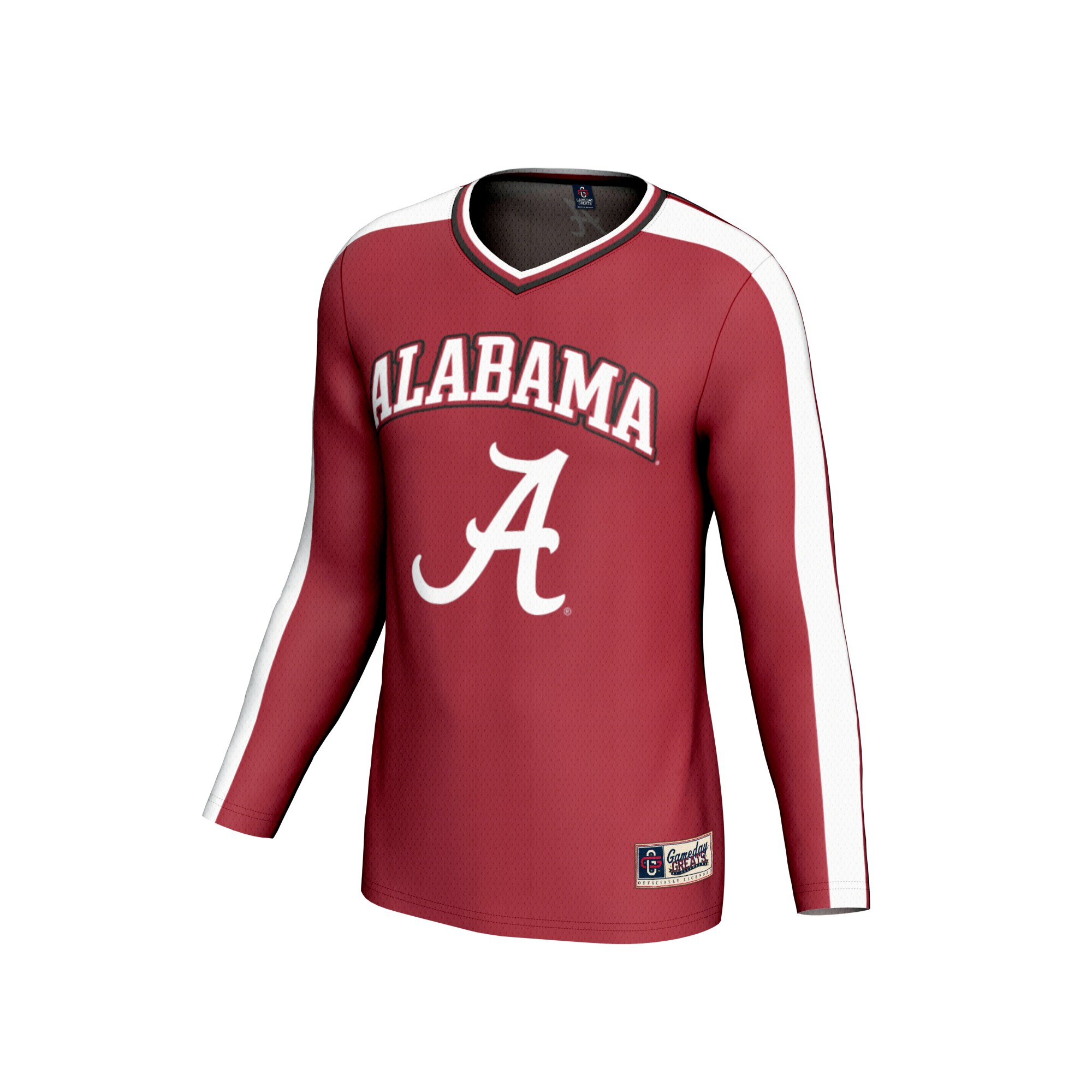 [DDG] Alabama Crimson Tide GameDay Greats Youth #1 Lightweight Volleyball Fashion Jersey - Crimson
