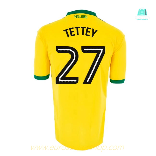 Norwich City 2016-17 Home Shirt ((Good) XXL) (Tettey 27)